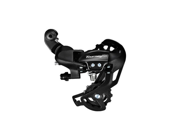 SHIMANO REAR DERAILLEUR, RD-TX800, TOURNEY TX,7/8-SPEED, DIRECT ATTACHMENT TYPE, BLACK