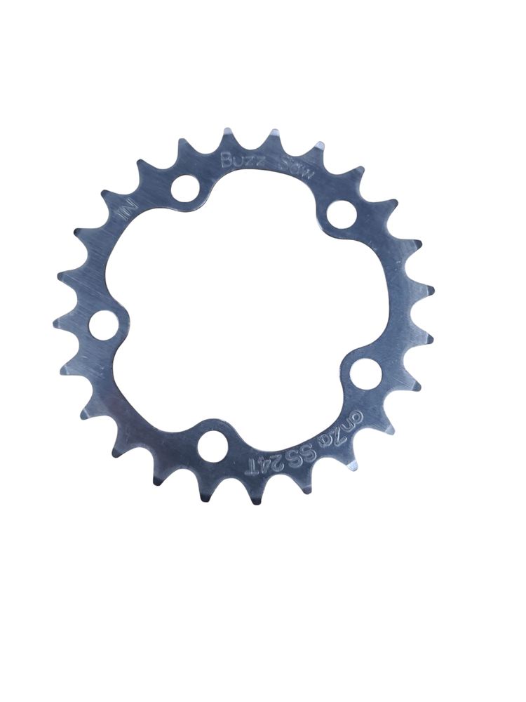 ONZA  BUZZ SAW Chainring / 24T / 74 BCD / 5 Bolt