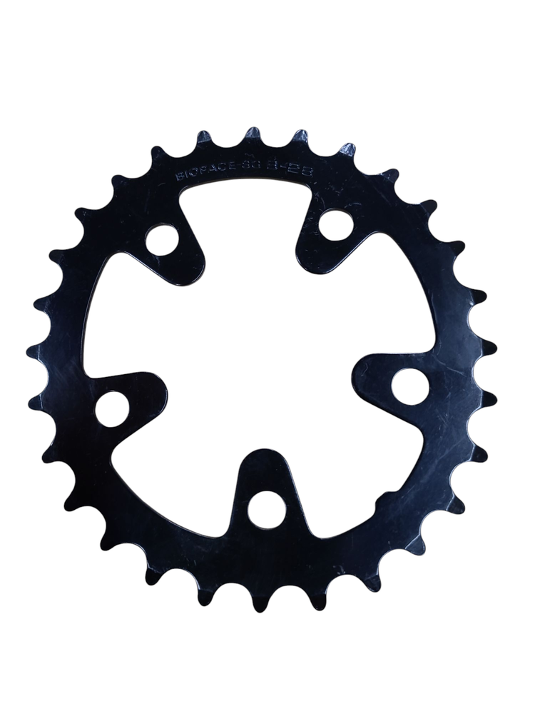 SHIMANO Shimano Biopace Chainring SG B-28  BDC 74mm 28T Black