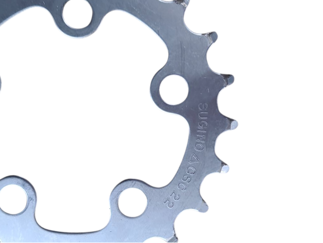 SUGINO Sugino CSC 22 Steel Chainring /58 BCD / 22T  Silver