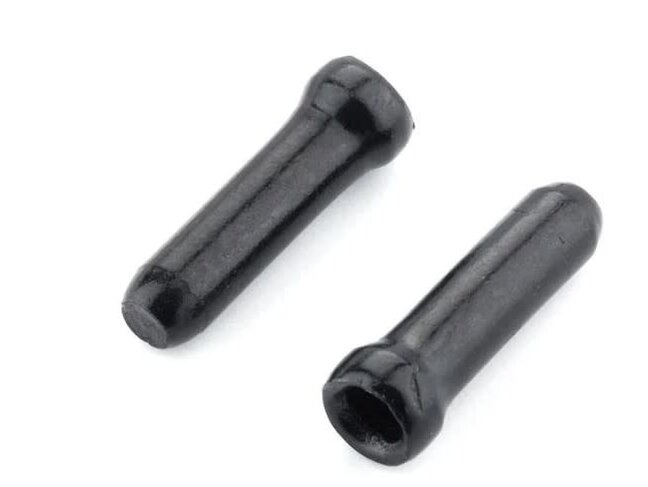 Jagwire Jagwire, Anodized Cable Ends, Cable End Cap, 1.8mm, Black, 500pcs