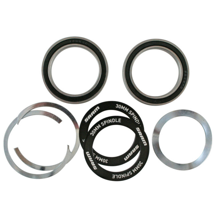 SRAM SRAM, BB30 bottom bracket, 68/73mm, 42mm, 30mm, Steel, Black