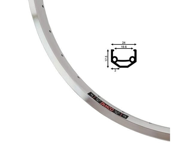 DAMCO Jante Damco 26" X 1⅜"  36T (DOUBLE WALL)