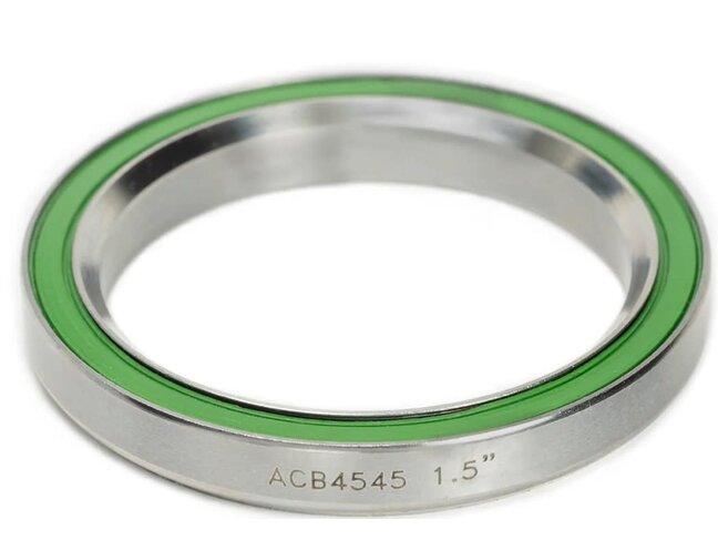 Enduro Enduro 1.5" 45°/45° Headset Bearing(S68808 SP), ACB Stainless /each (40mm x 53mm x 7mm - Trek Madone)