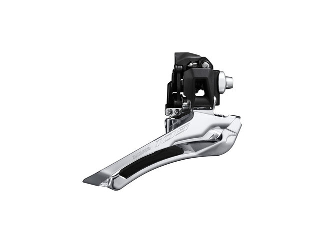 SHIMANO Shimano 105 FD-R7100 Front Derailleur – 12-Speed, Down-Swing, Down-Pull, Brazed-On