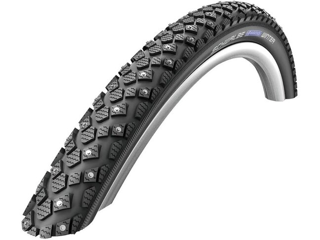 SCHWALBE Schwalbe Winter Tire, KevlarGuard, Studded, Reflex,