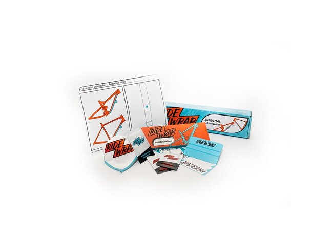 RideWrap RideWrap, Essential Downtube, Protective Wrap, Gloss Clear