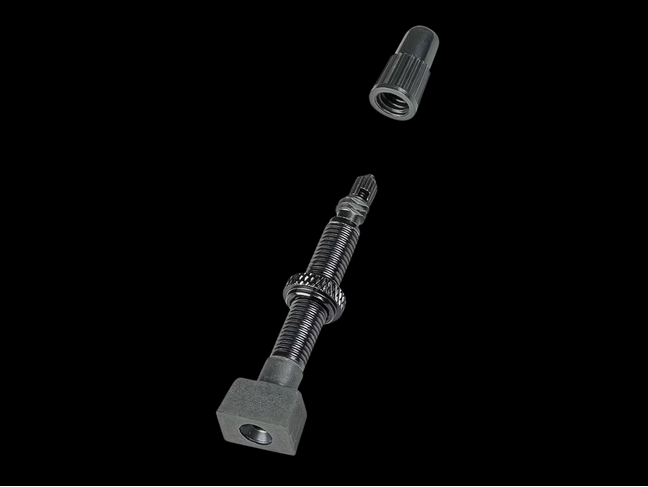 BONTRAGER Bontrager Rectangular Base TLR Valve Stem 40mm  Black unité