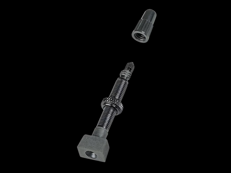 BONTRAGER Bontrager Rectangular Base TLR Valve Stem 40mm  Black unité