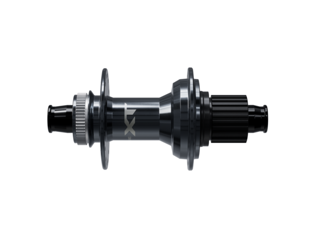 SHIMANO MOYEU ARRIÈRE Shimano DEORE XT M8210-B, 12 vitesses, pour axe traversant 12 mm, entraxe Boost 148 mm, MICRO SPLINE, frein à disque CENTER LOCK.