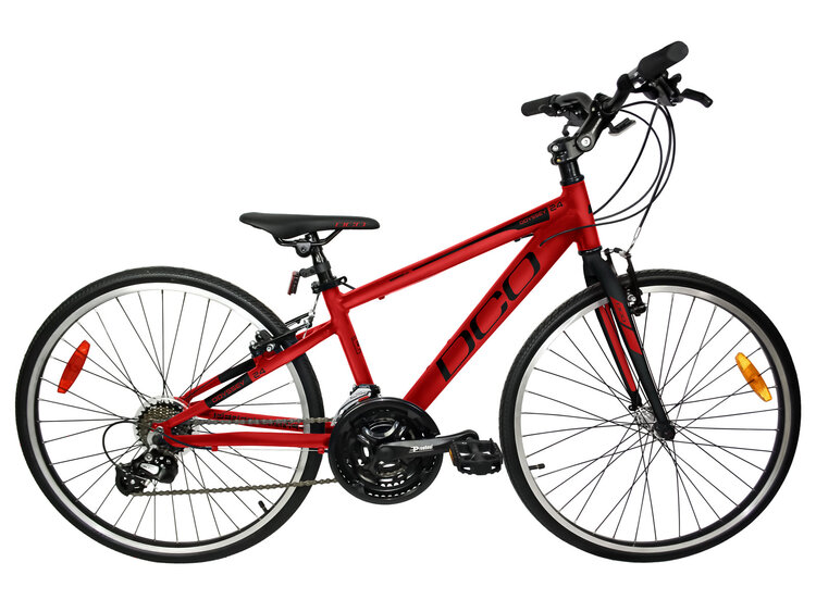 DCO ODYSSEY SPORT 24 (24'', Noir - Rouge Mat)