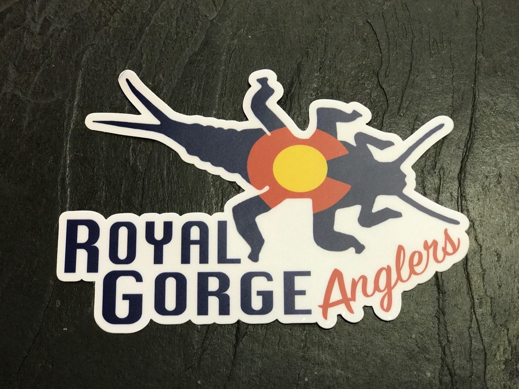 Royal Gorge Anglers Colorado StoneBug Sticker