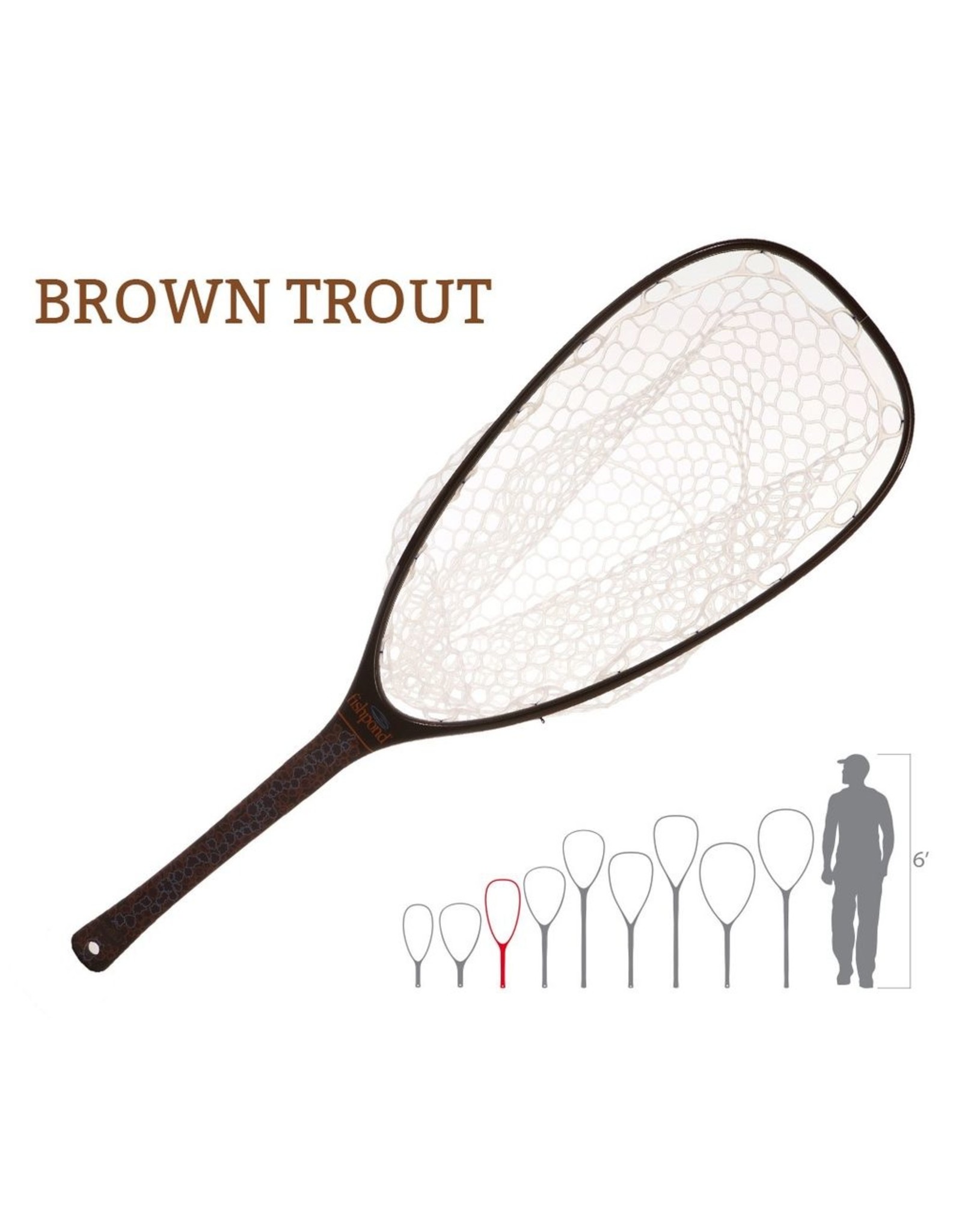 Fishpond Fishpond Nomad Emerger Net Brown Trout