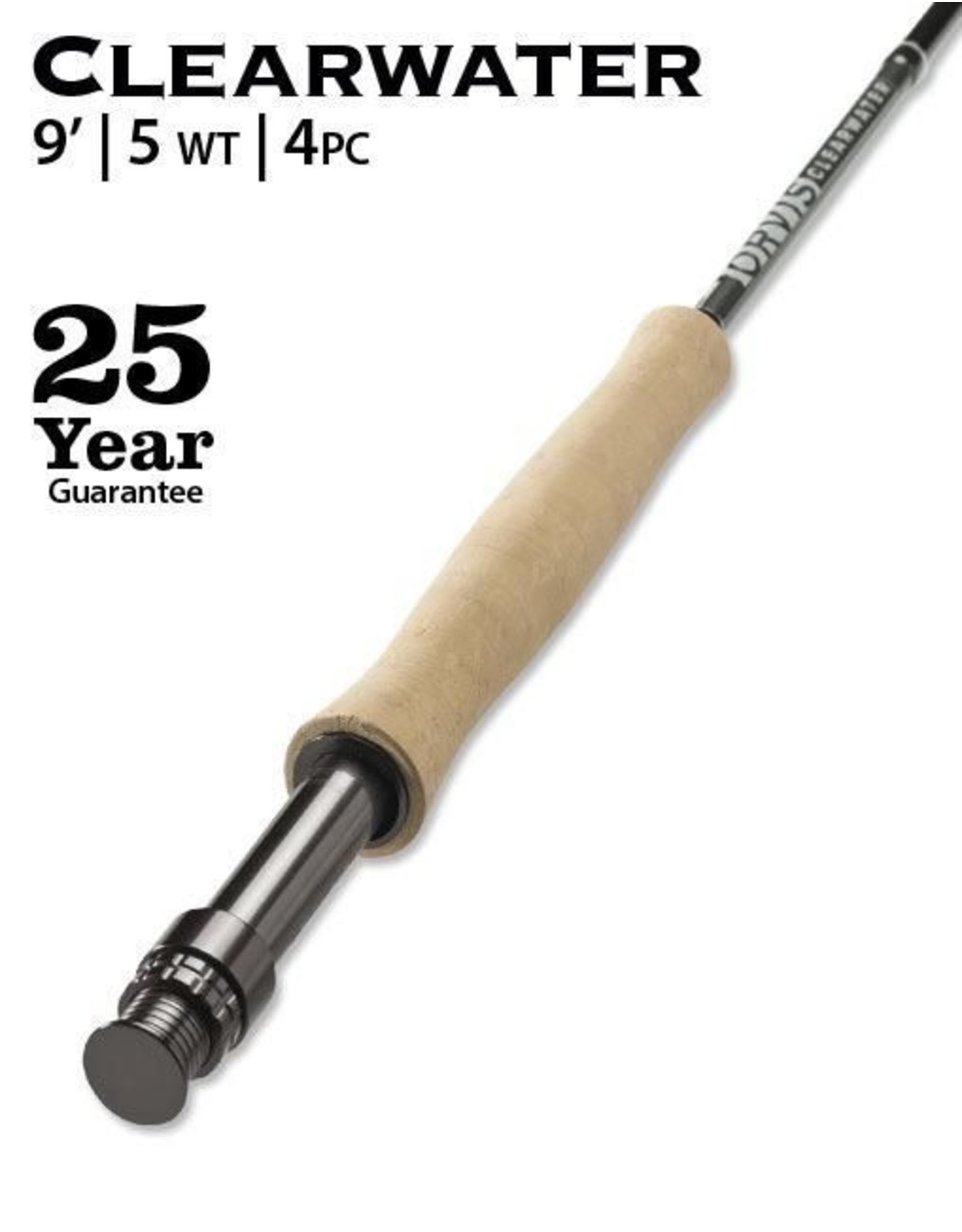 Orvis Orvis Clearwater Fly Rod 9’ 5wt (4pc)