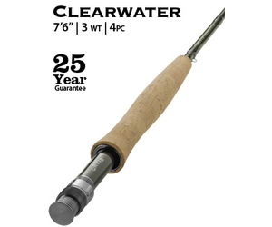 2019 Orvis Clearwater 763-4 Fly Rod 7'6" 3wt for sale online 