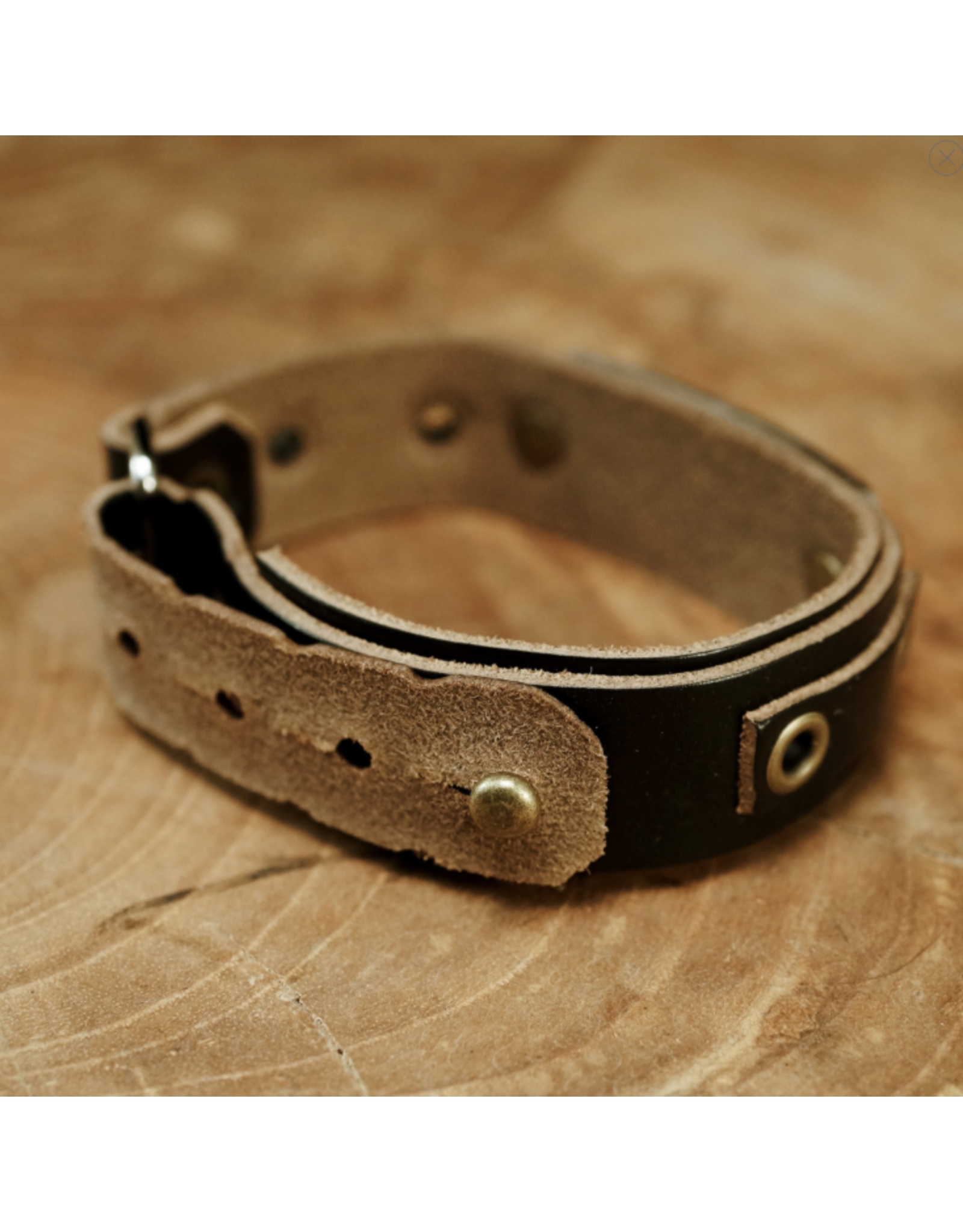 Handmade Leather Split Bracelet