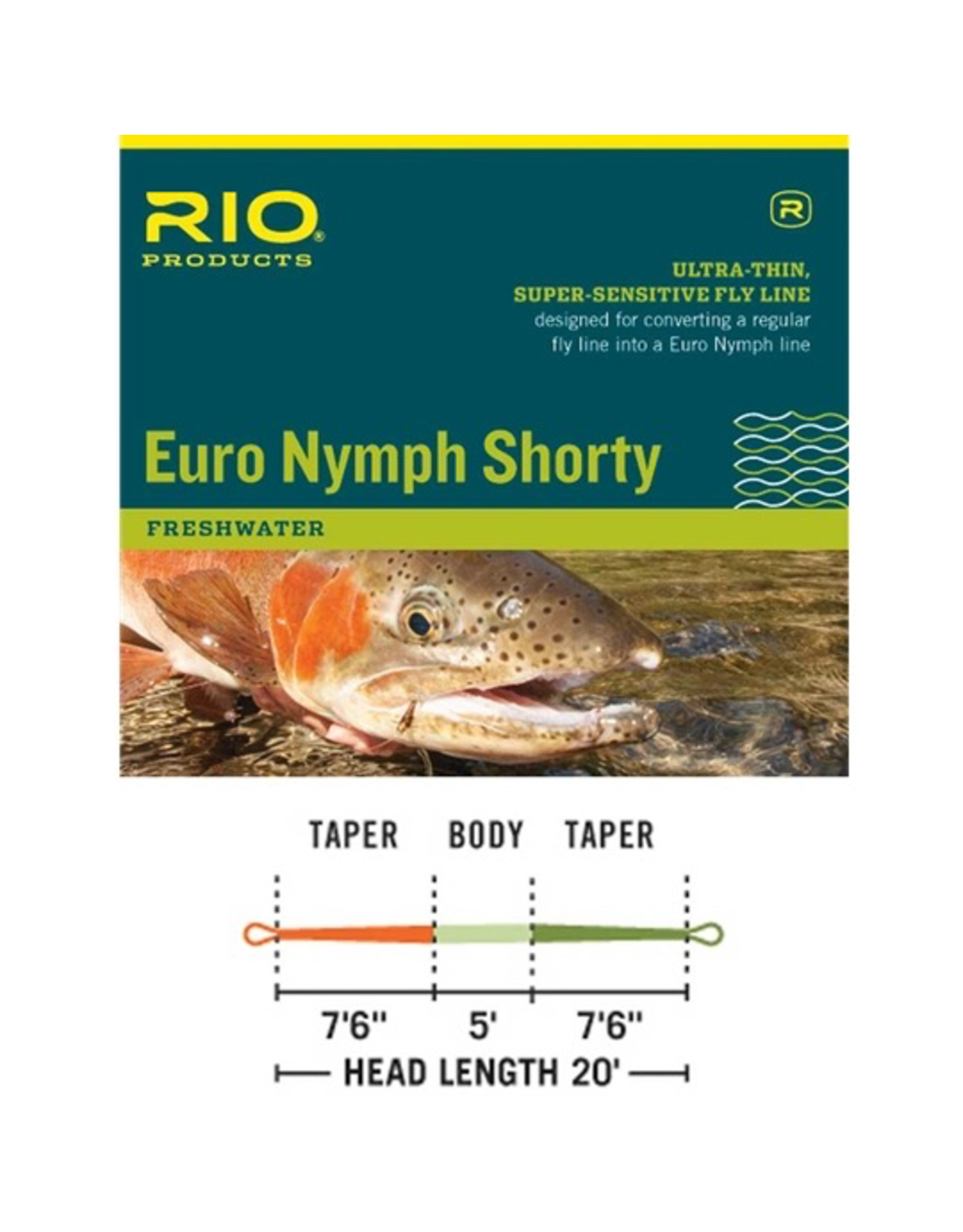 Rio Rio Euro Nymph Shorty 2-5