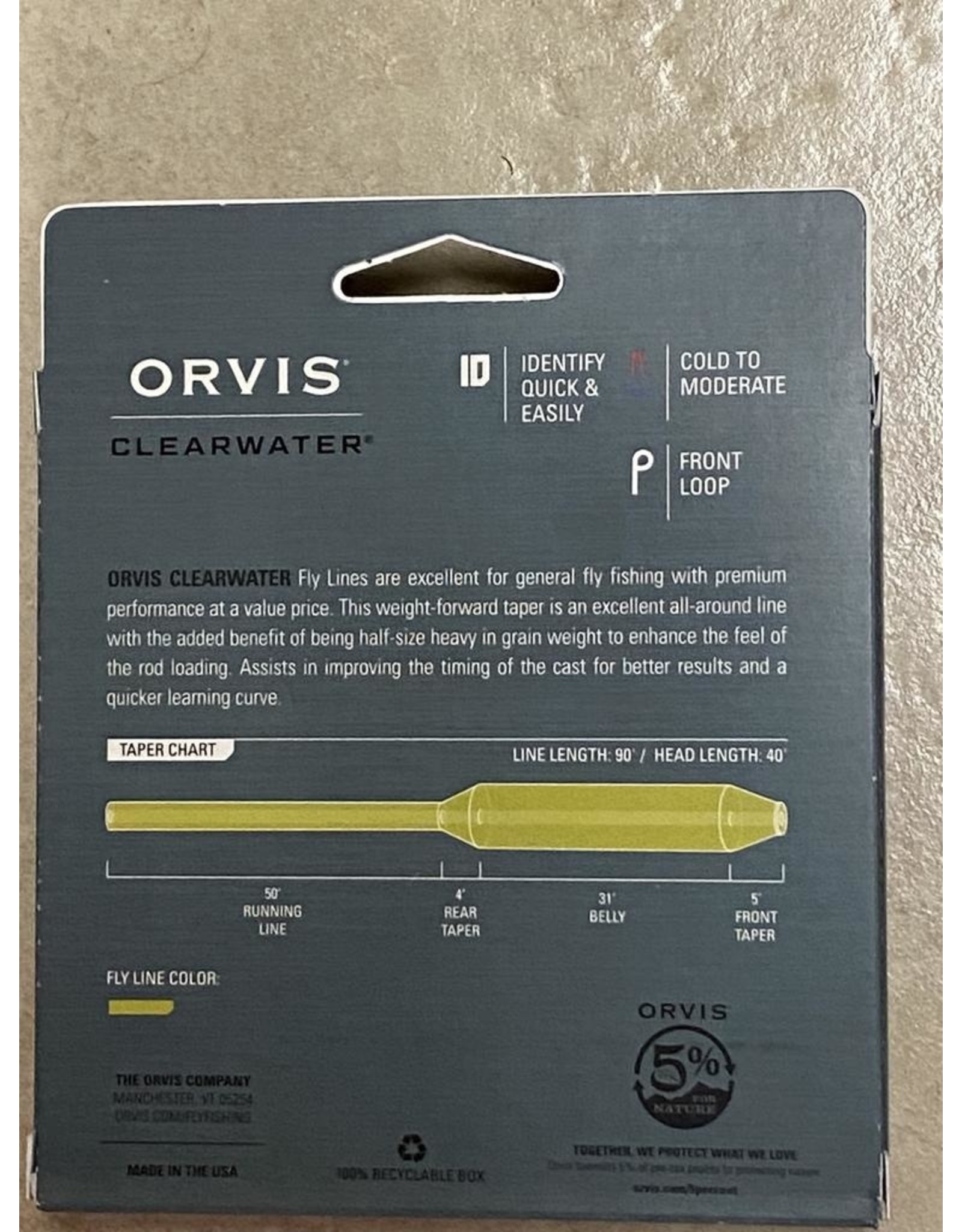 Orvis Hydros Trout WF Fly Line, floating