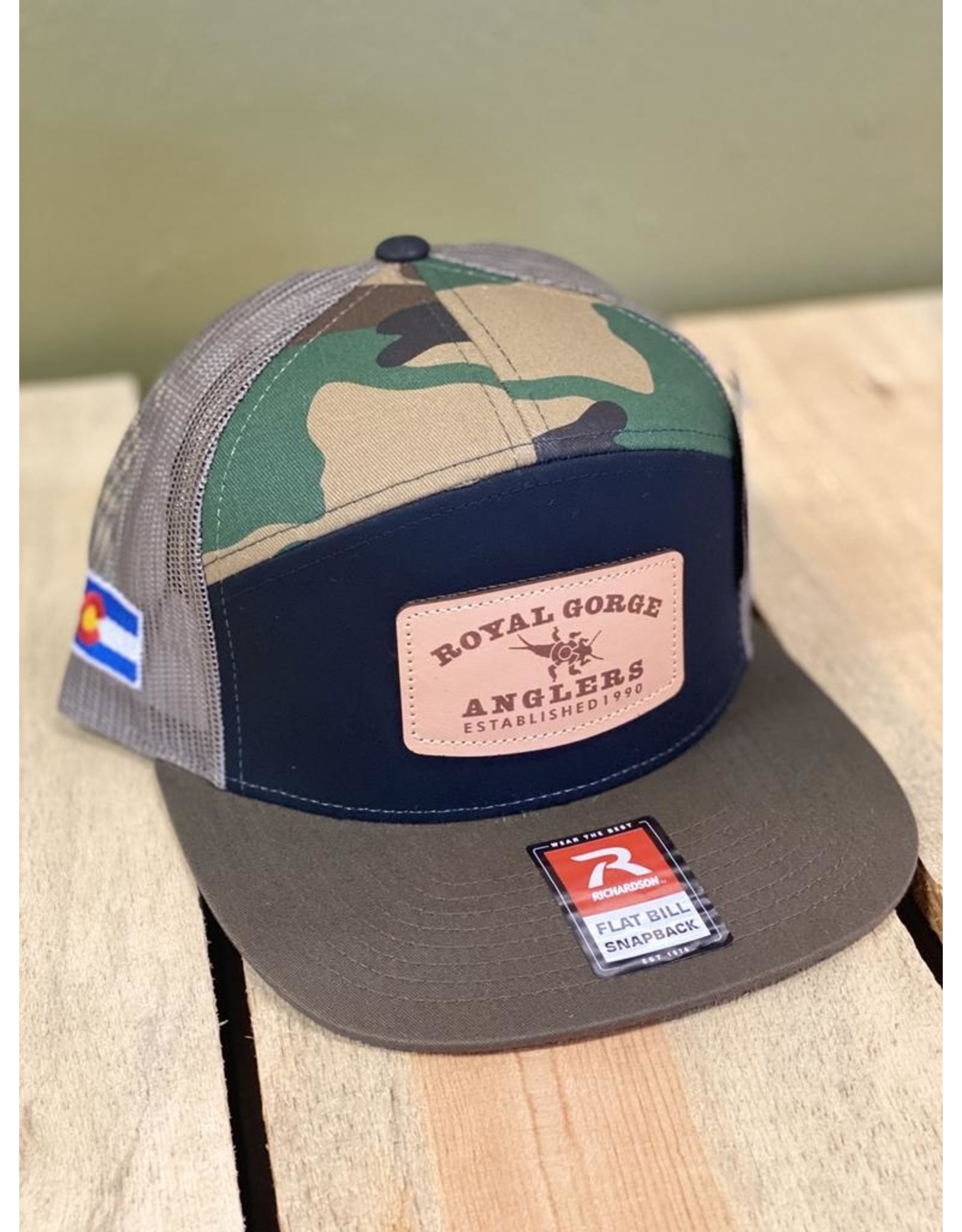 7 panel camo hat Outlet