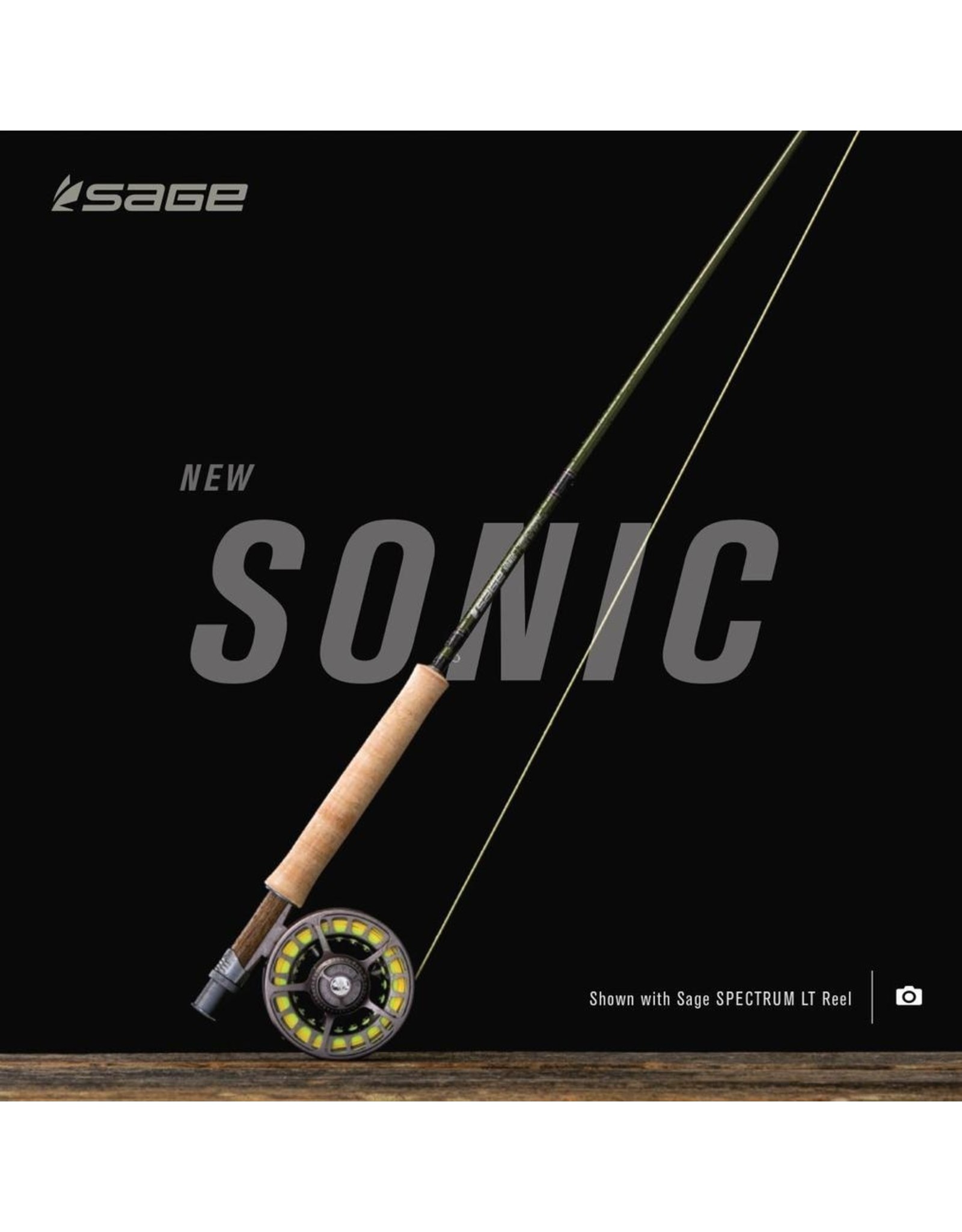SAGE Sonic 8’6” 4wt Fly Rod (4pc)