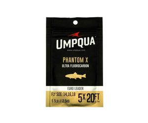 Umpqua Phantom X Euro Numph Fly Fishing Leader 20 Umpqua Phantom X Euro Numph Fly Fishing Leader 20