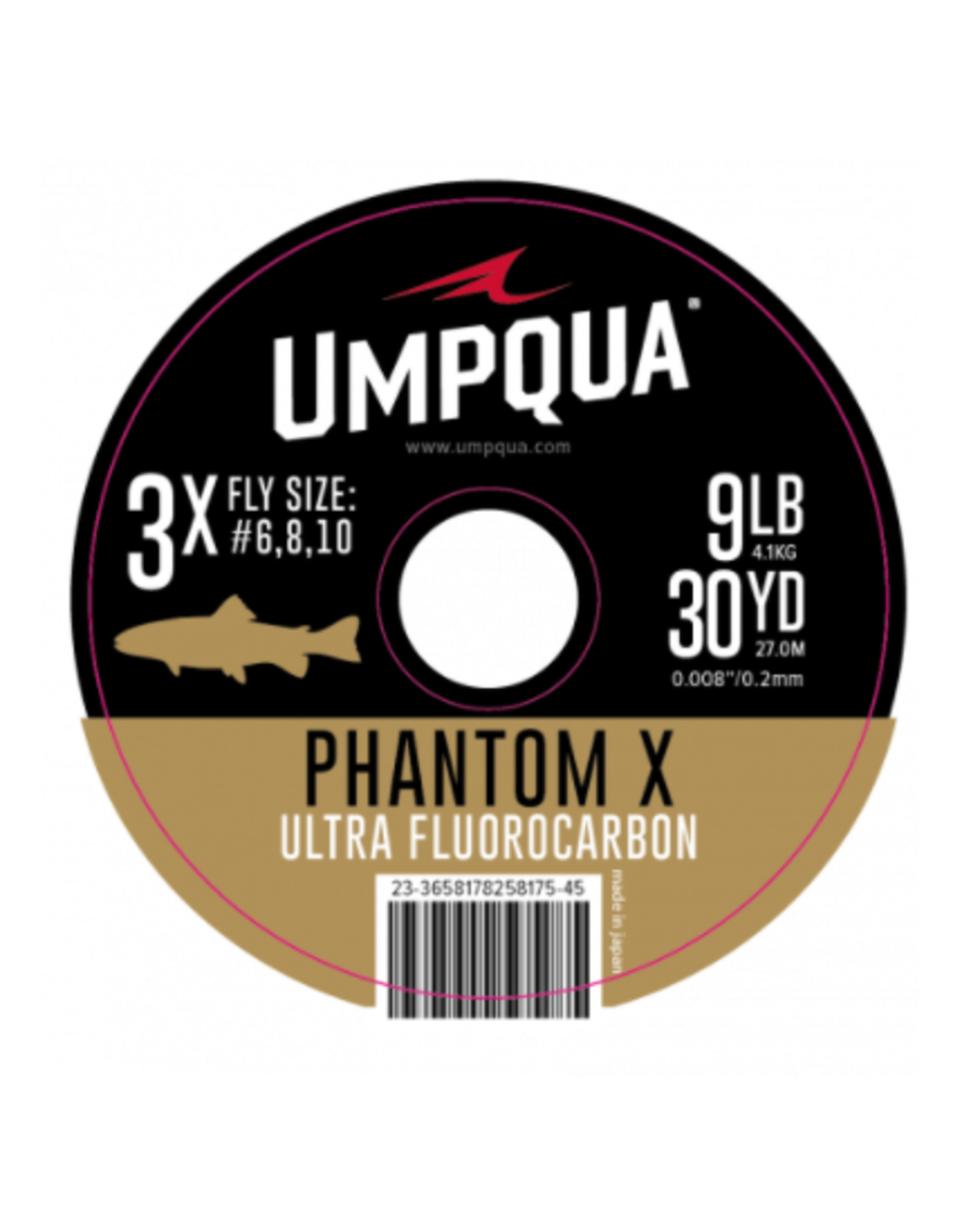 Umpqua Phantom X Ultra Fluorocarbon Tippet - Royal Gorge Anglers