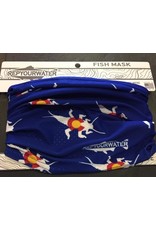 Rep Your Water Rep Your Water Fish Mask Stonebug Logo (Blue)