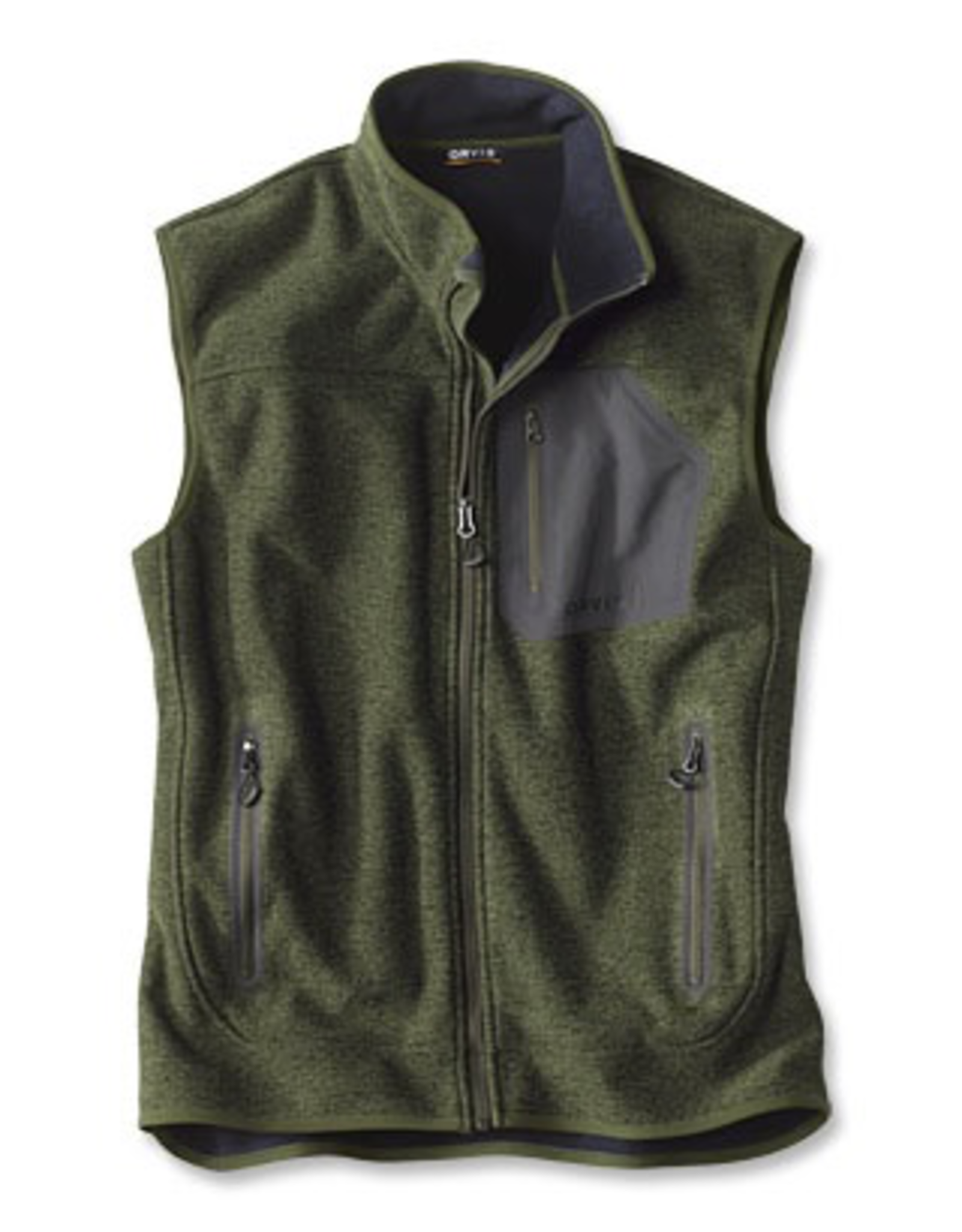 orvis windproof sweater fleece vest