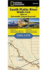 Nat Geo Nat Geo South Platte River Map (Detailed) Alma to 11 Mile Resv.