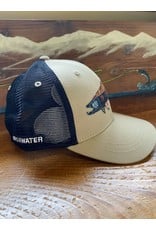 Rep Your Water Western Trout License Plate Fish Trucker Hat (Rep Your Water/ Cody's Fish Collaboration)