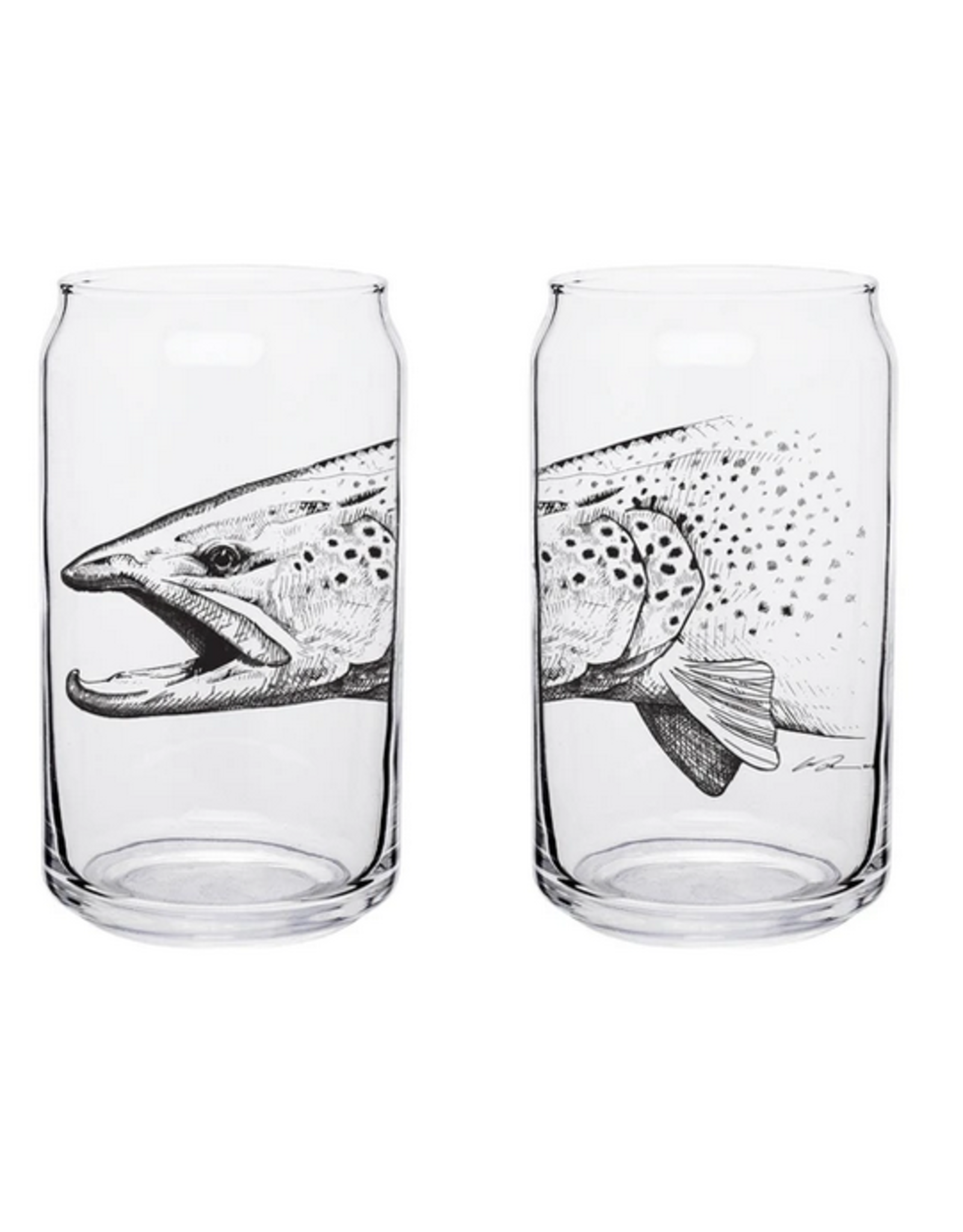 Rep Your Water Rep Your Water Predator Beer Can Glass