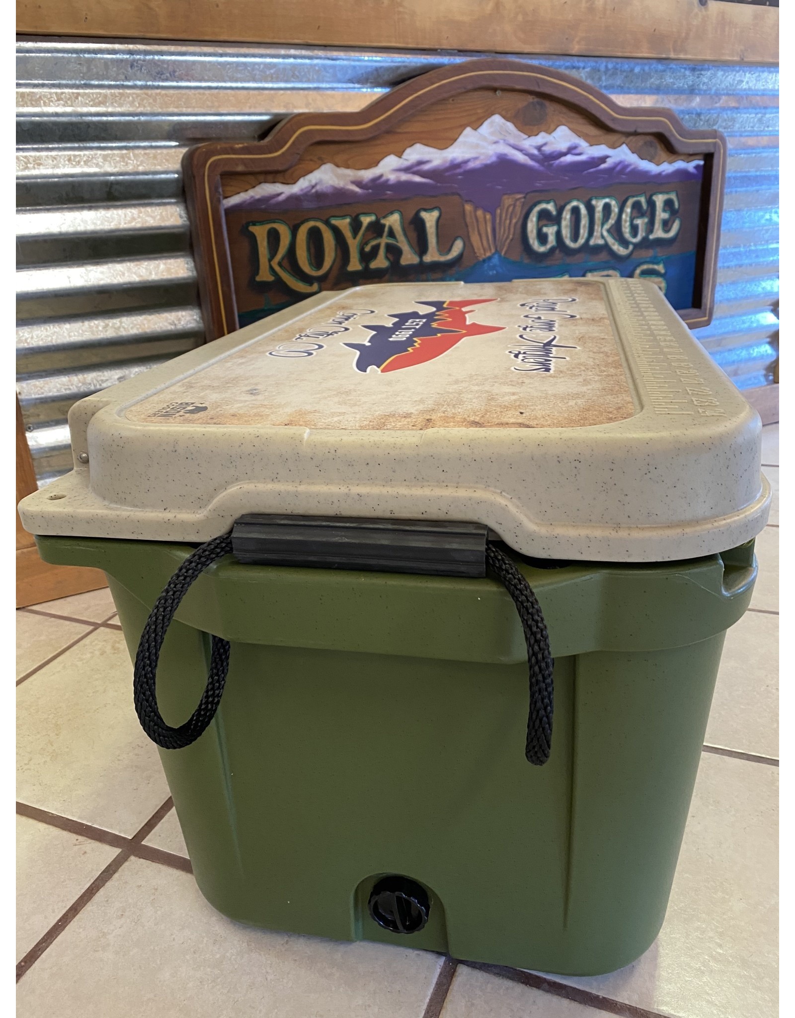 Bison Bison 50qt Cooler (w/ RGA Lid Graphic)