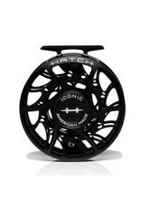 Hatch HATCH Iconic 7 Plus Reel (Black/ Silver) Large Arbor