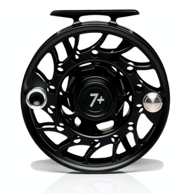 Hatch HATCH Iconic 7 Plus Reel (Black/ Silver) Large Arbor