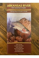 Shook Publishing NEW Arkansas River Fishing Map & Floater's Guide