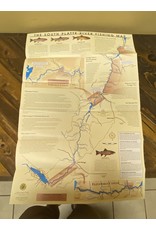 Shook Publishing South Platte River Fishing Map & Guide