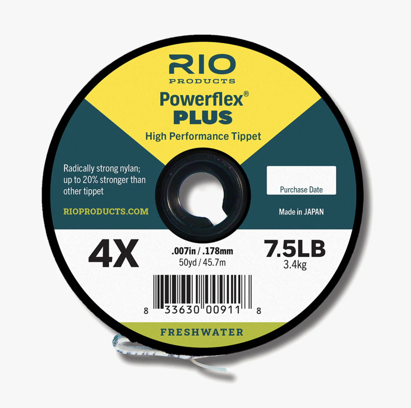 Rio Powerflex Plus Tippet 3 Pack, 4X, 5X, 6X - Royal Gorge Anglers