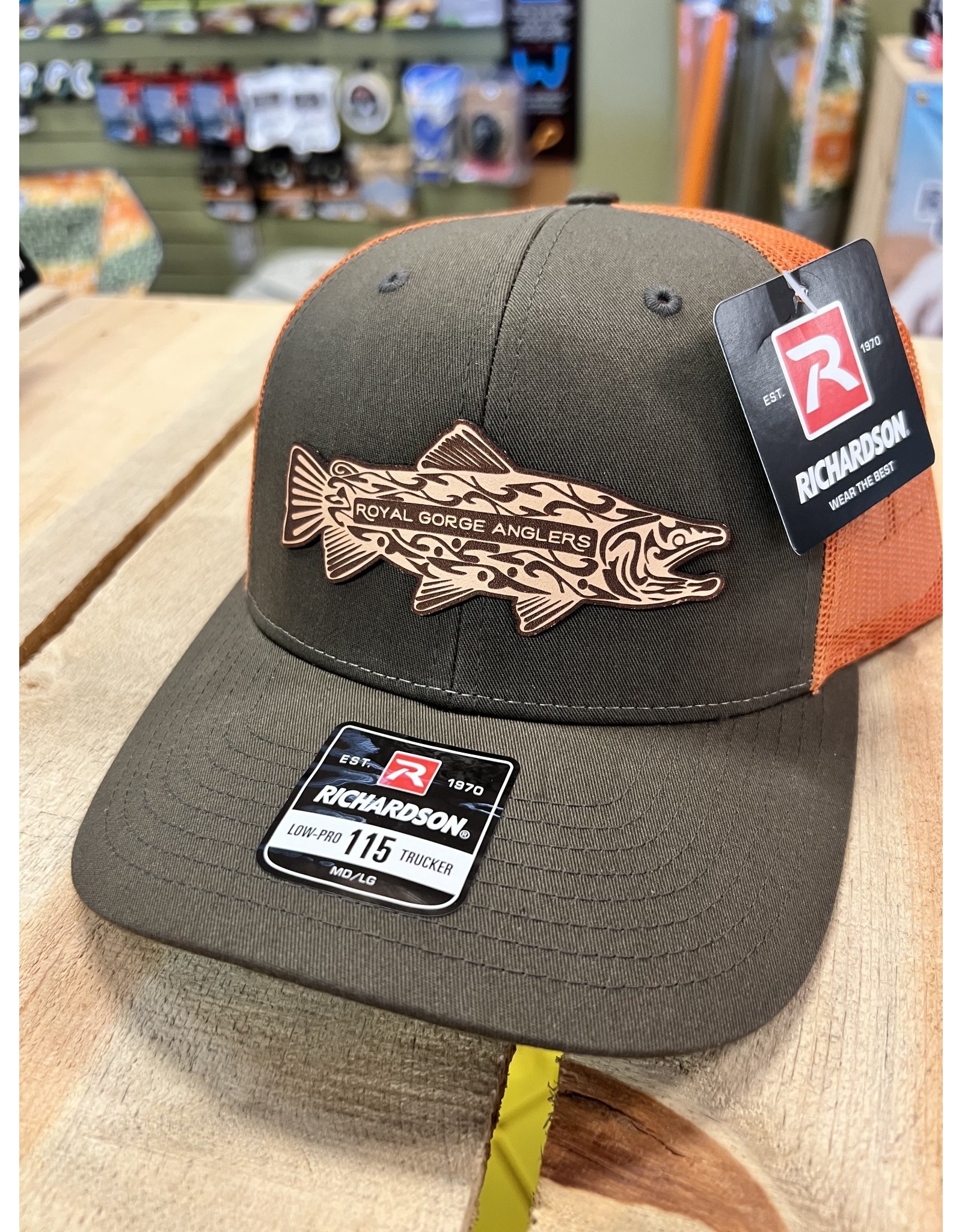 RGA Tribal Trout Trucker Hat (Dark 