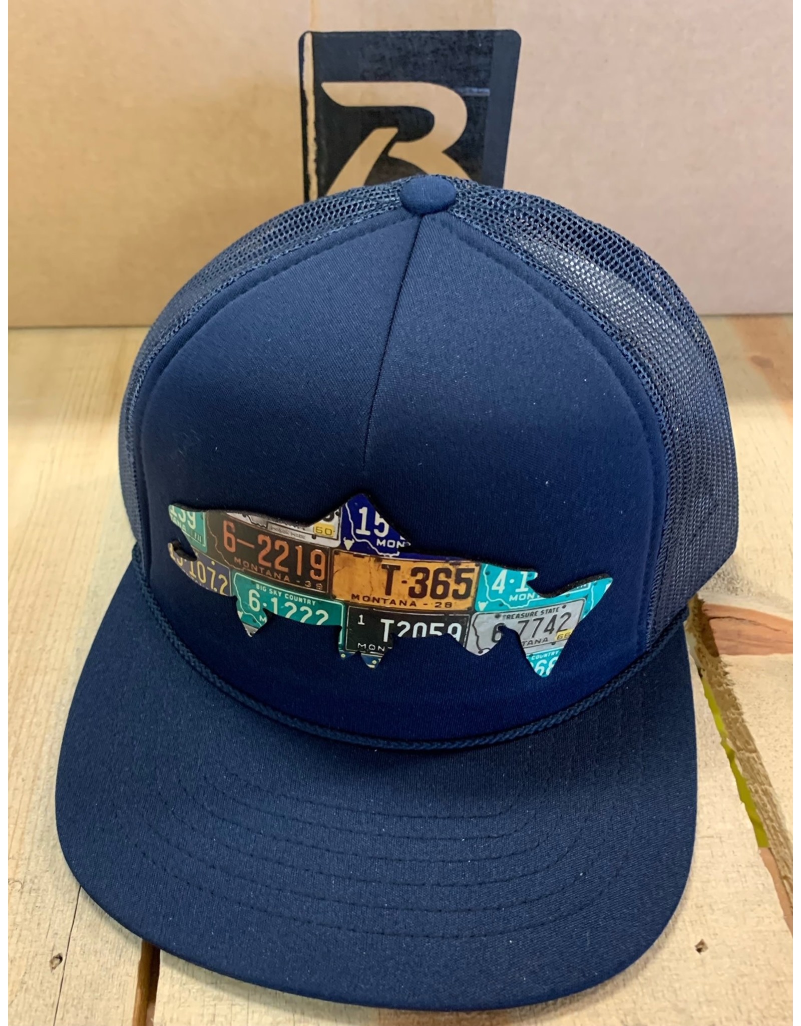 Rep Your Water Montana Plates Fish Trucker - Royal Gorge Anglers