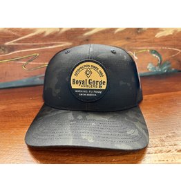 Camo Bent Rod Logo Packable Trucker Hat