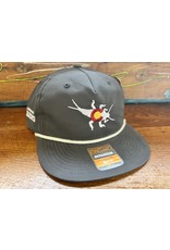 Richardson NEW RGA Stonedaddy Camper Hat (Charcoal/ White)