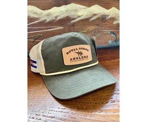 Brookings Leather Fish Patch Rope Hat – Brookings Anglers