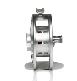 HATCH Iconic 5Plus Mid-Arbor Reel (Clear/ Blue)