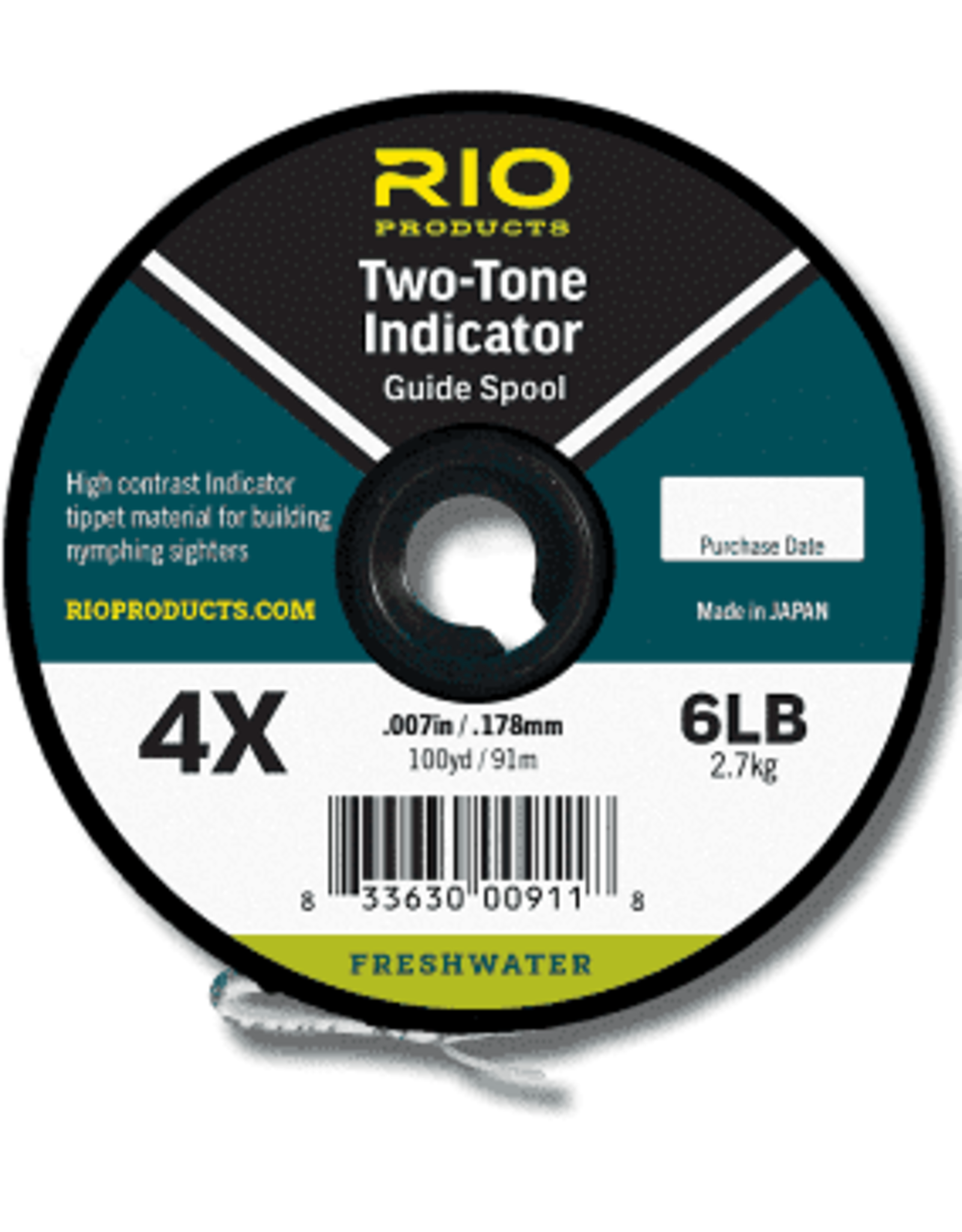 Rio Rio Indicator Tippet Guide Spool 4X