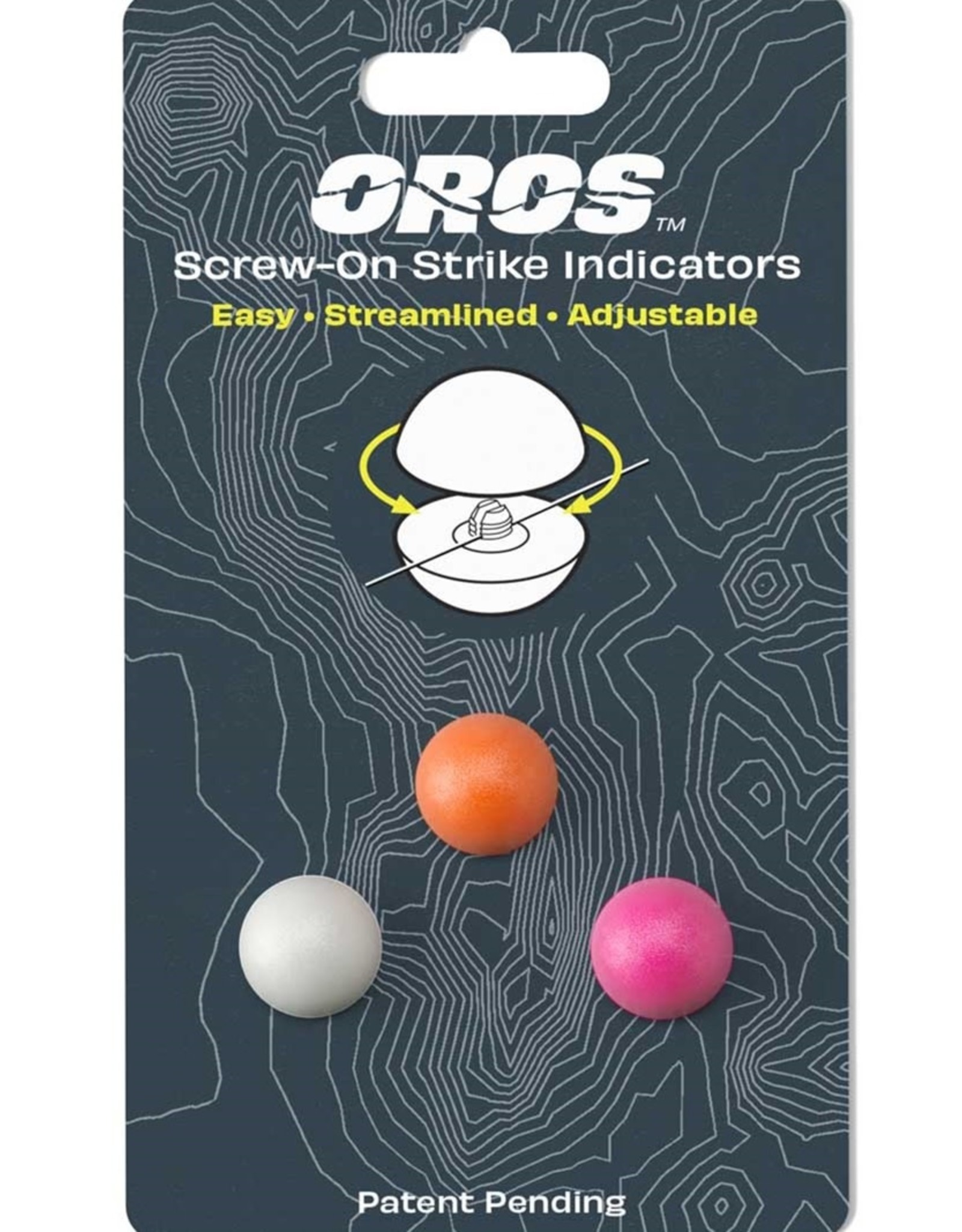 Oros Oros Strike Indicators Medium Multicolor (3pk)