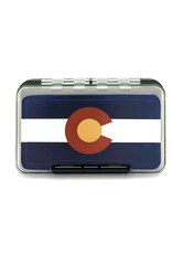 Montana Flly Company MFC Waterproof Fly Box (Medium) - Colorado State Flag