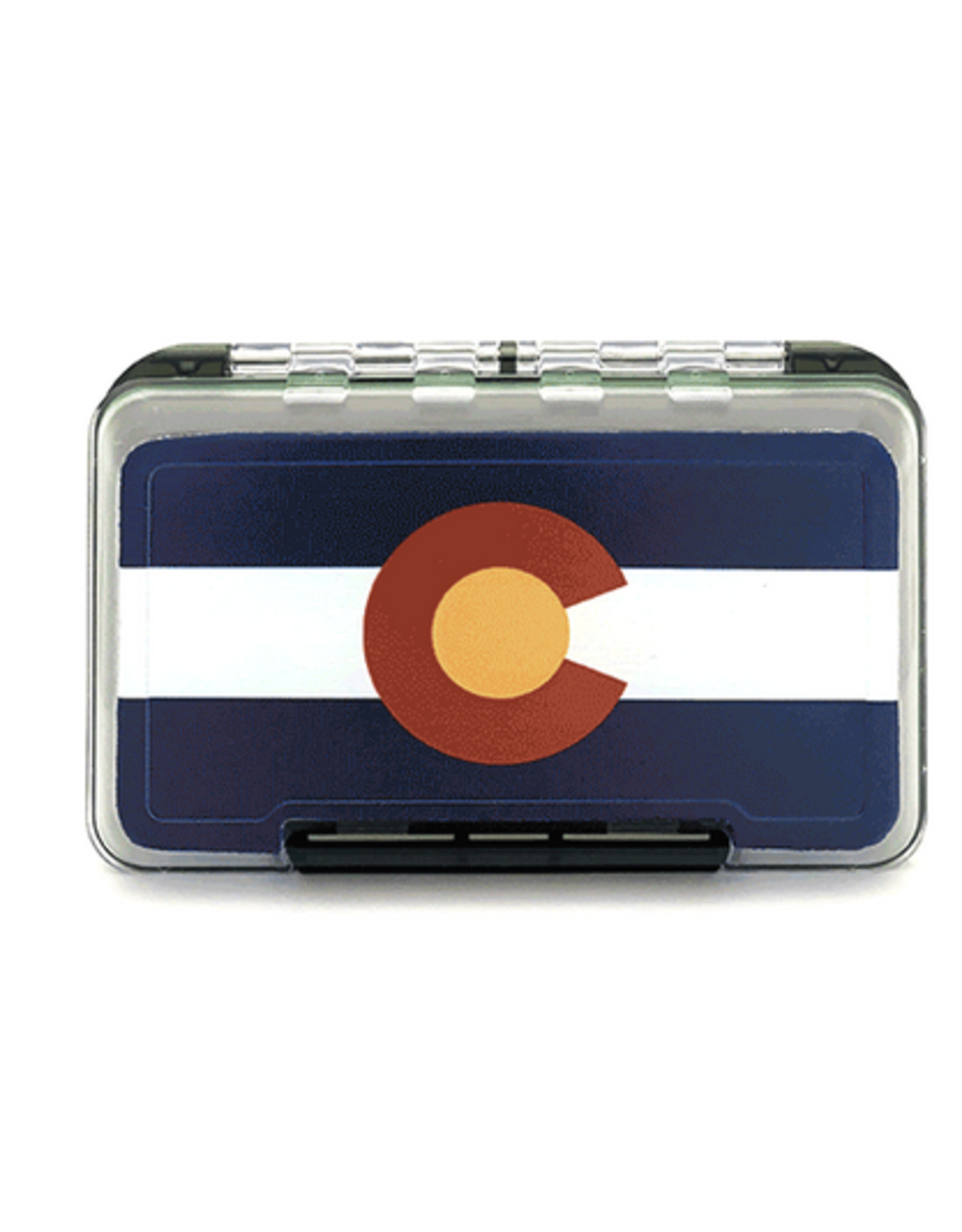 Montana Flly Company MFC Waterproof Fly Box (Medium) - Colorado State Flag