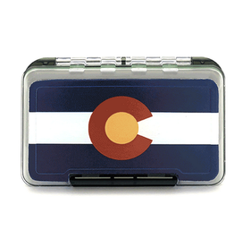 Montana Flly Company MFC Waterproof Fly Box (Medium) - Colorado State Flag