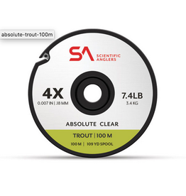 Scientific Anglers Scientific Anglers Absolute Trout Tippet Clear (100M)