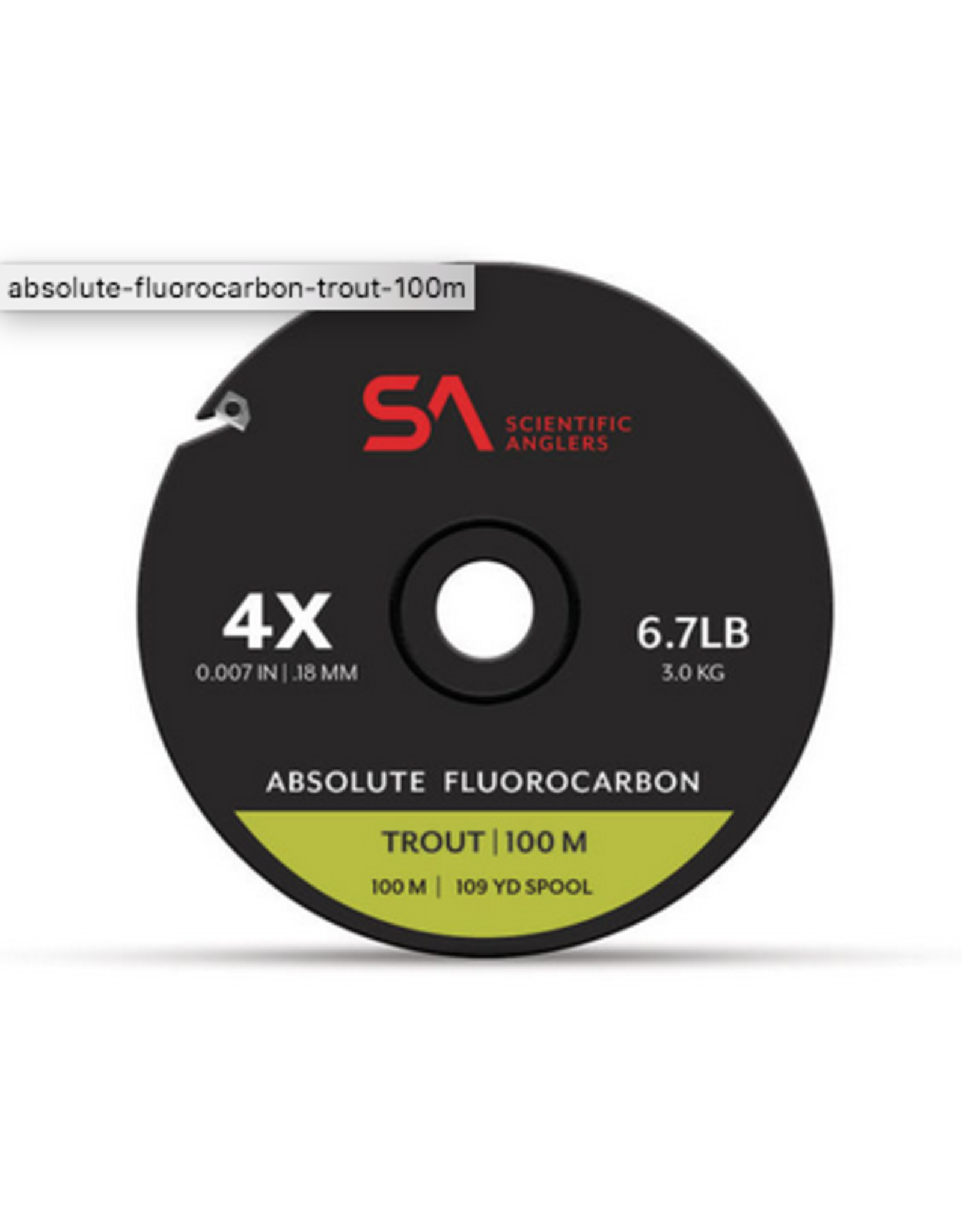 Scientific Anglers Scientific Anglers Absolute Fluorocarbon Trout Tippet (100M)